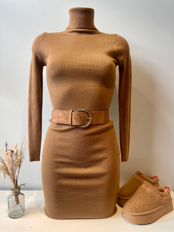 Robe pull - CAMEL