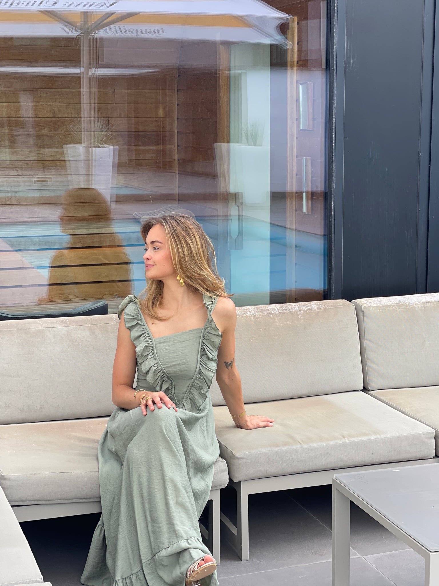 Robe kaki - CAROLINE