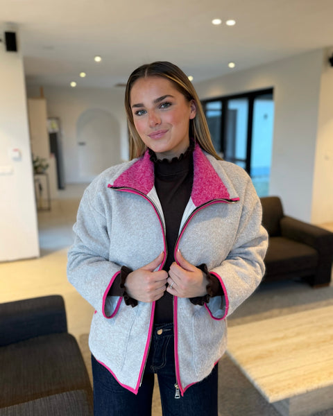 Gilet beige/ rose - VIETN