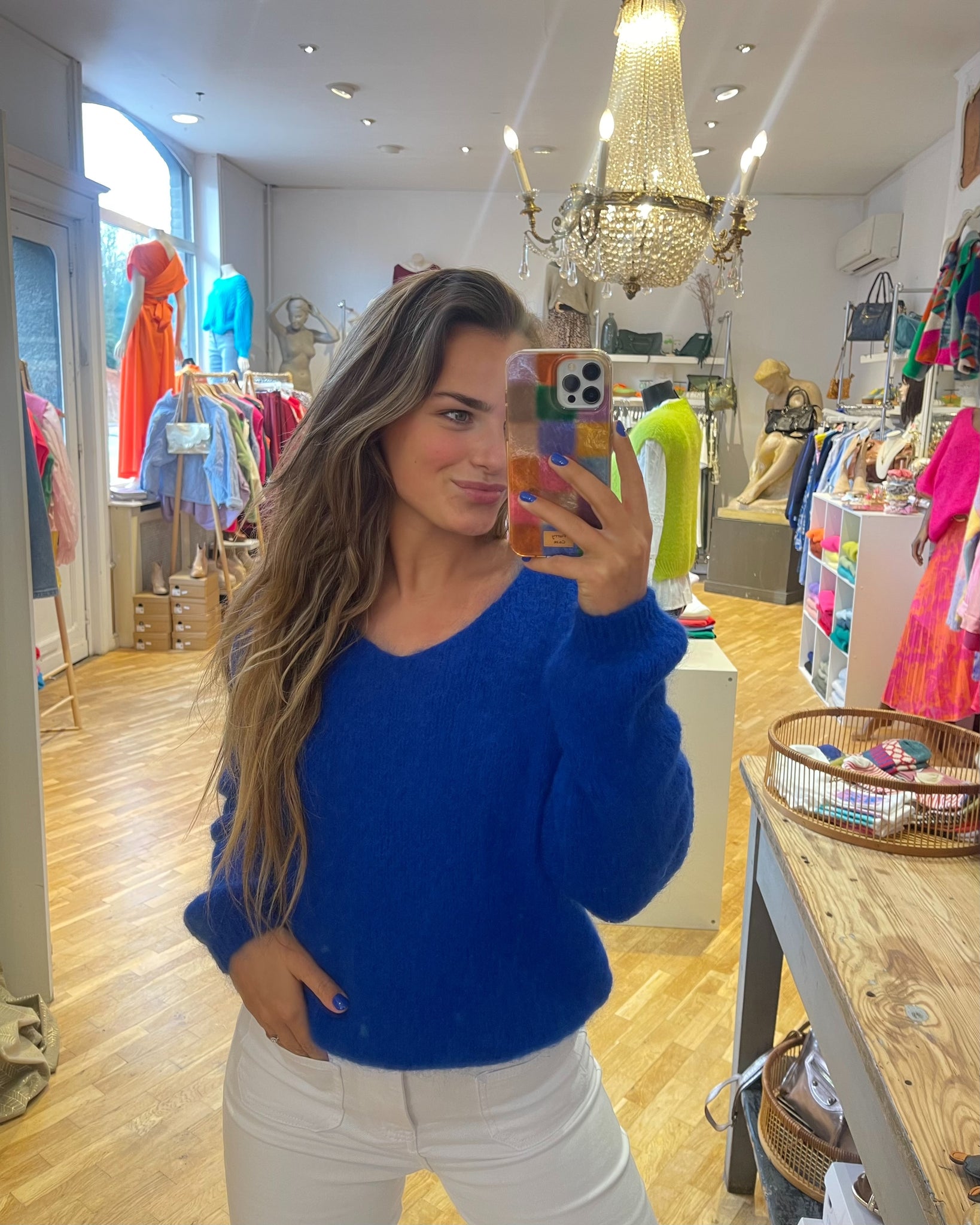 Pull bleu - CANDI