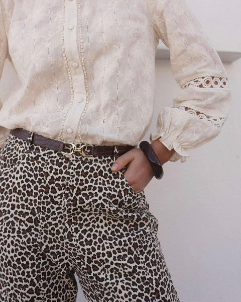 Pantalon clair - LÉOPARD