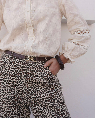 Pantalon clair - LÉOPARD