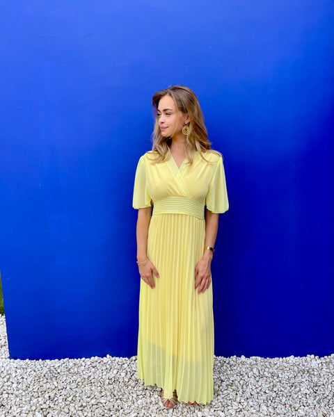Robe jaune - MAYA