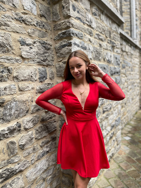 Robe rouge - DOUNIA