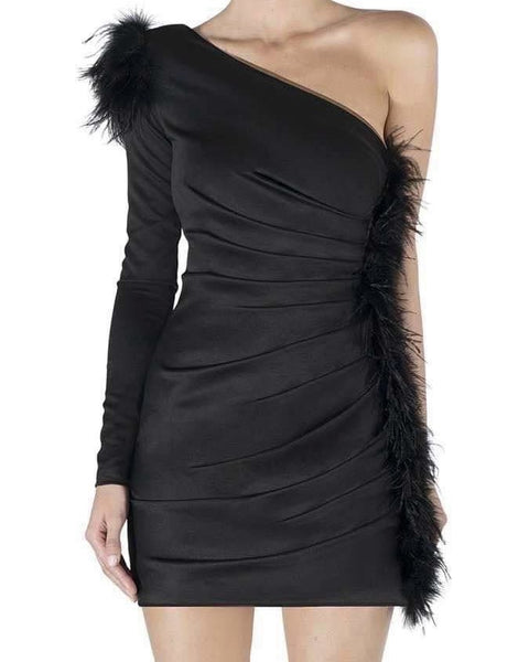Robes noir/rouge - PLUME