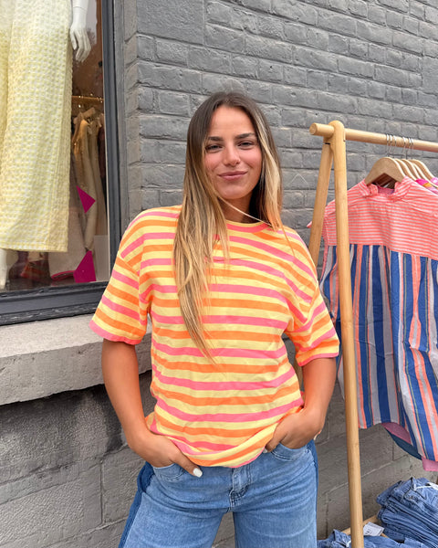 T-shirt jaune - LIGNÉ