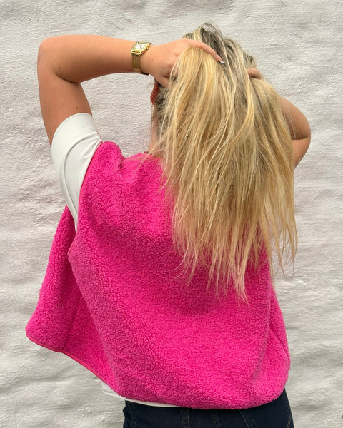 Gilet rose - ROSA