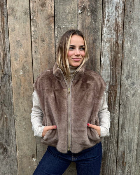 Veste réversible - BEIGE