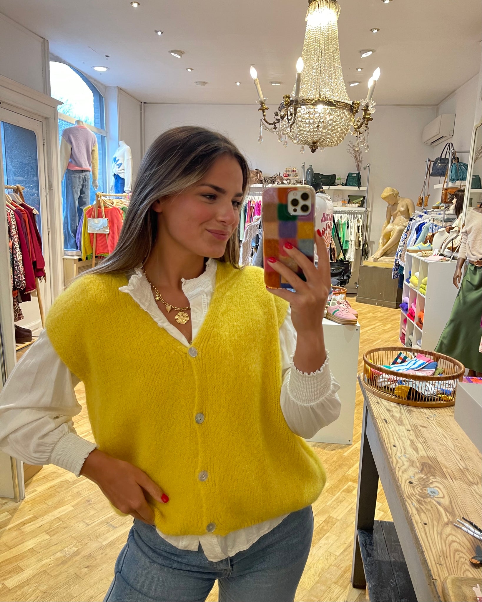 Gilet sans manches jaune - MORAY