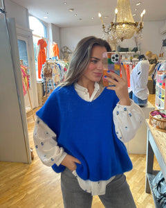 Pull bleu flash - CARMEN