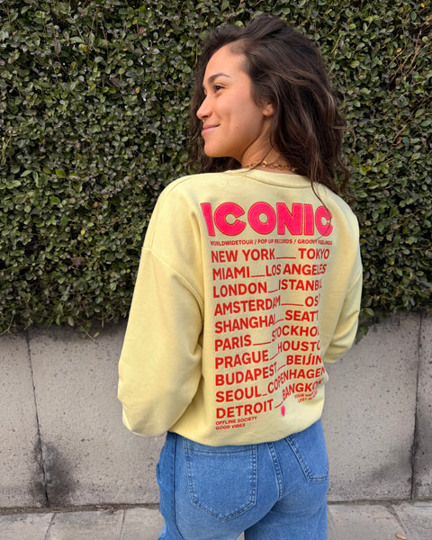 Pull jaune - ICONIC