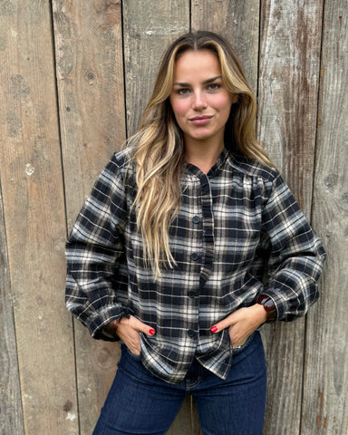 Chemise noire - CARREAUX