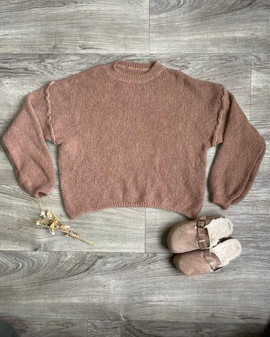 Pull marron - FLO