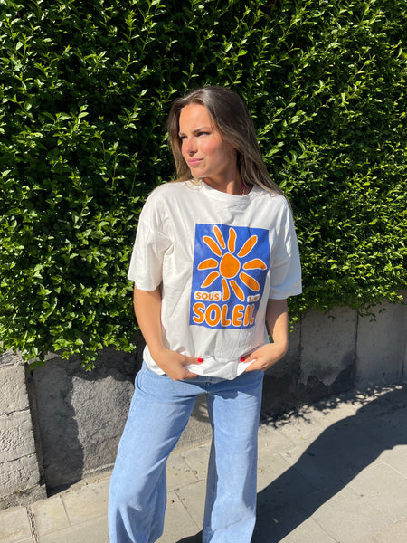T-shirt bleu - SOUS LE SOLEIL