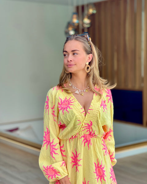 Robe jaune soleil - CASTI