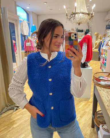 Gilet sans manches bleu flash - TEDDY