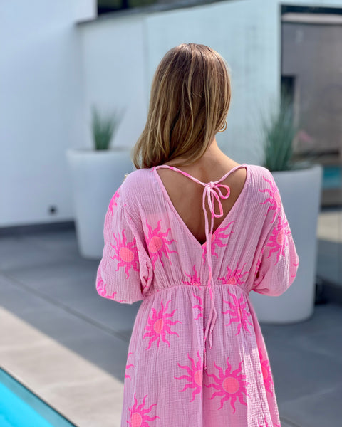 Robe rose - SOLEIL