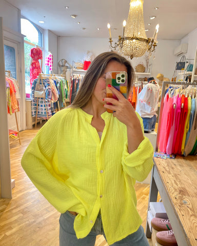 Chemisier jaune - FLUO