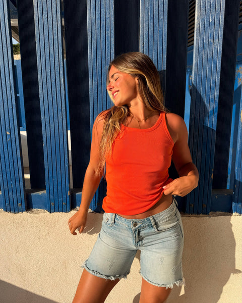 Top orange - MARÉVA