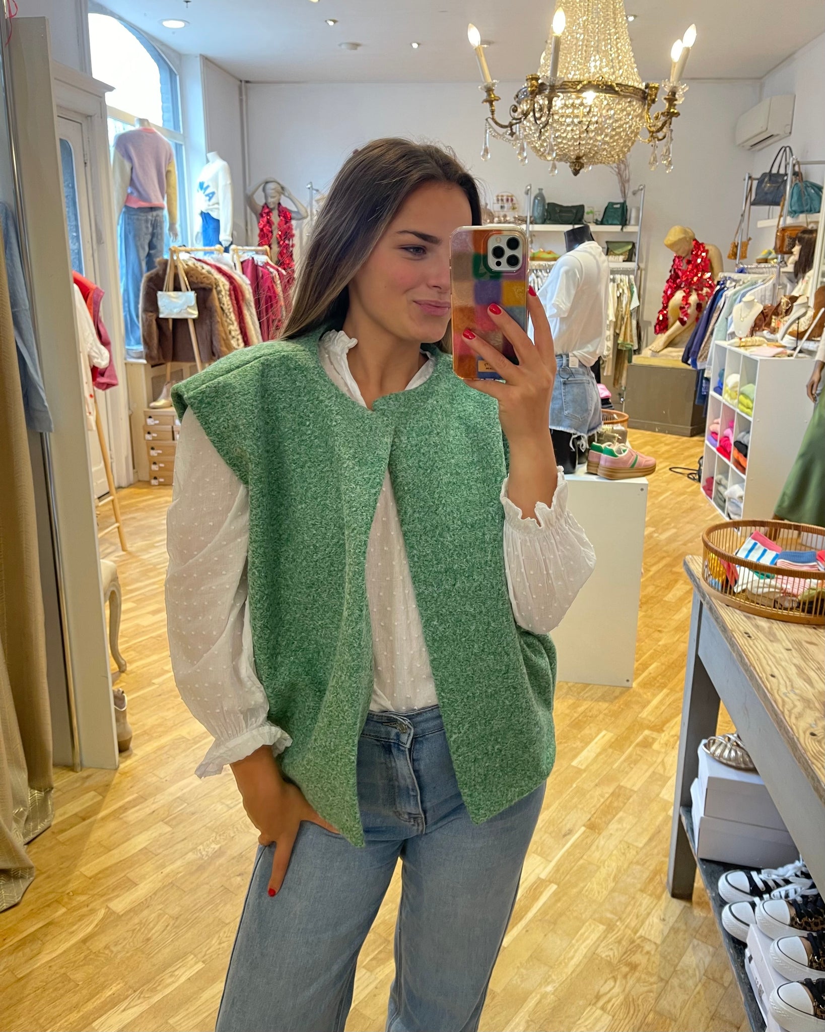 Veste vert - CASSIS