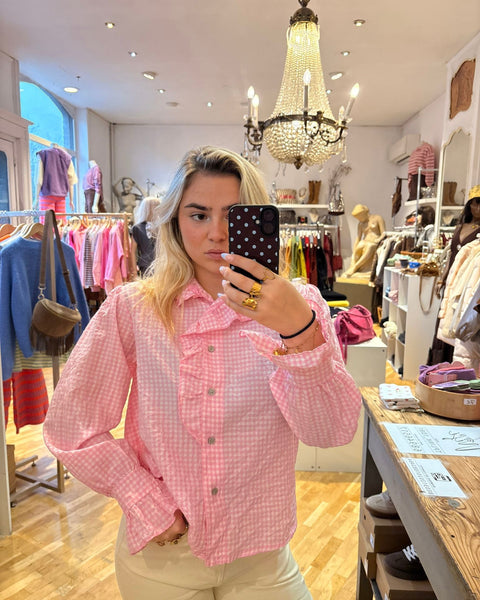 Pink blouse - SOFISIA