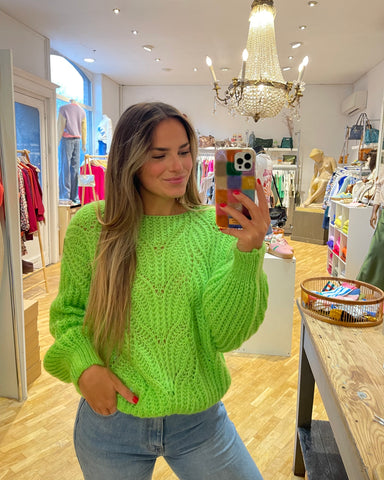 Pull vert - CATHY