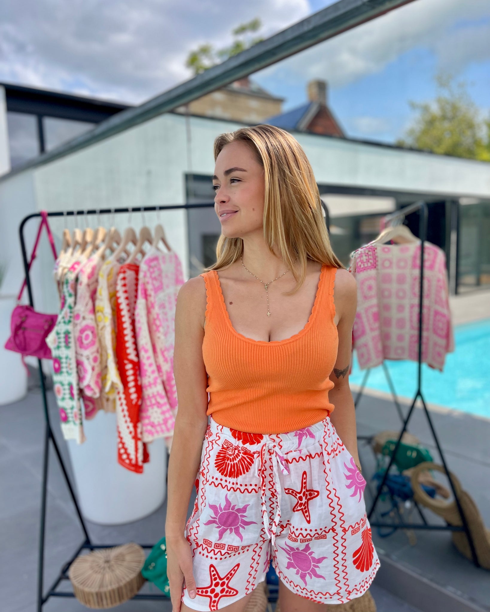 Short orange - PLAGE