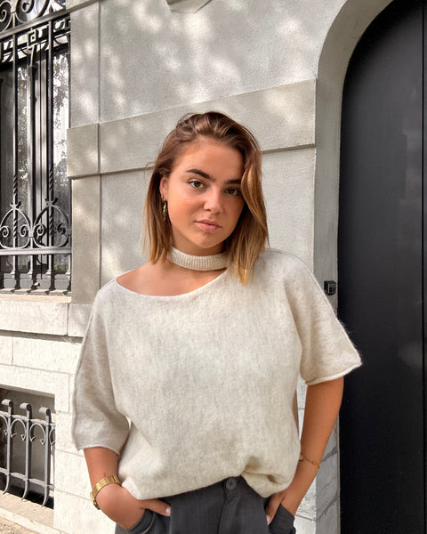 Pull beige - AVLIE