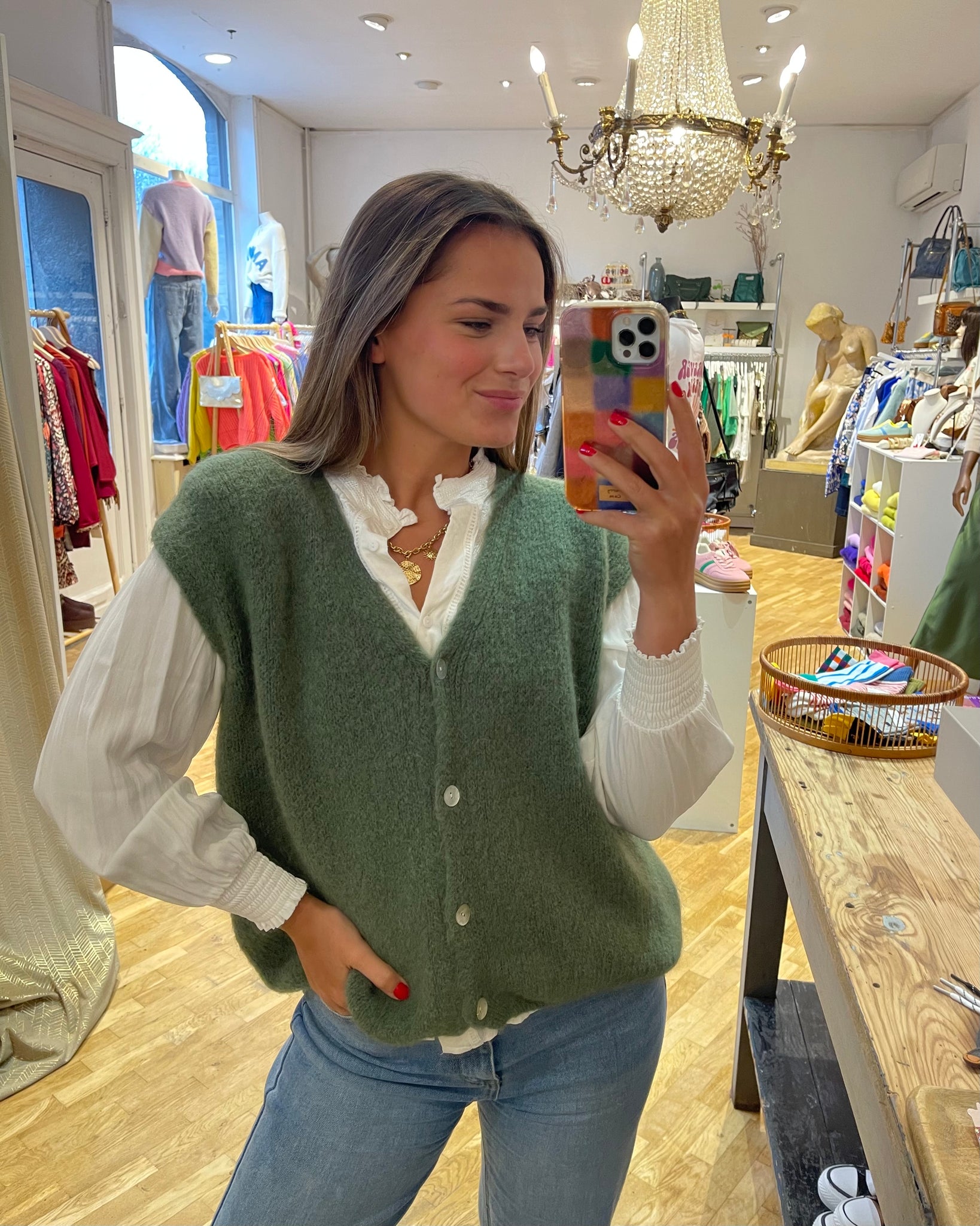 Gilet sans manches kaki - MORAY