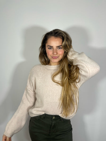 Pull beige - FLO