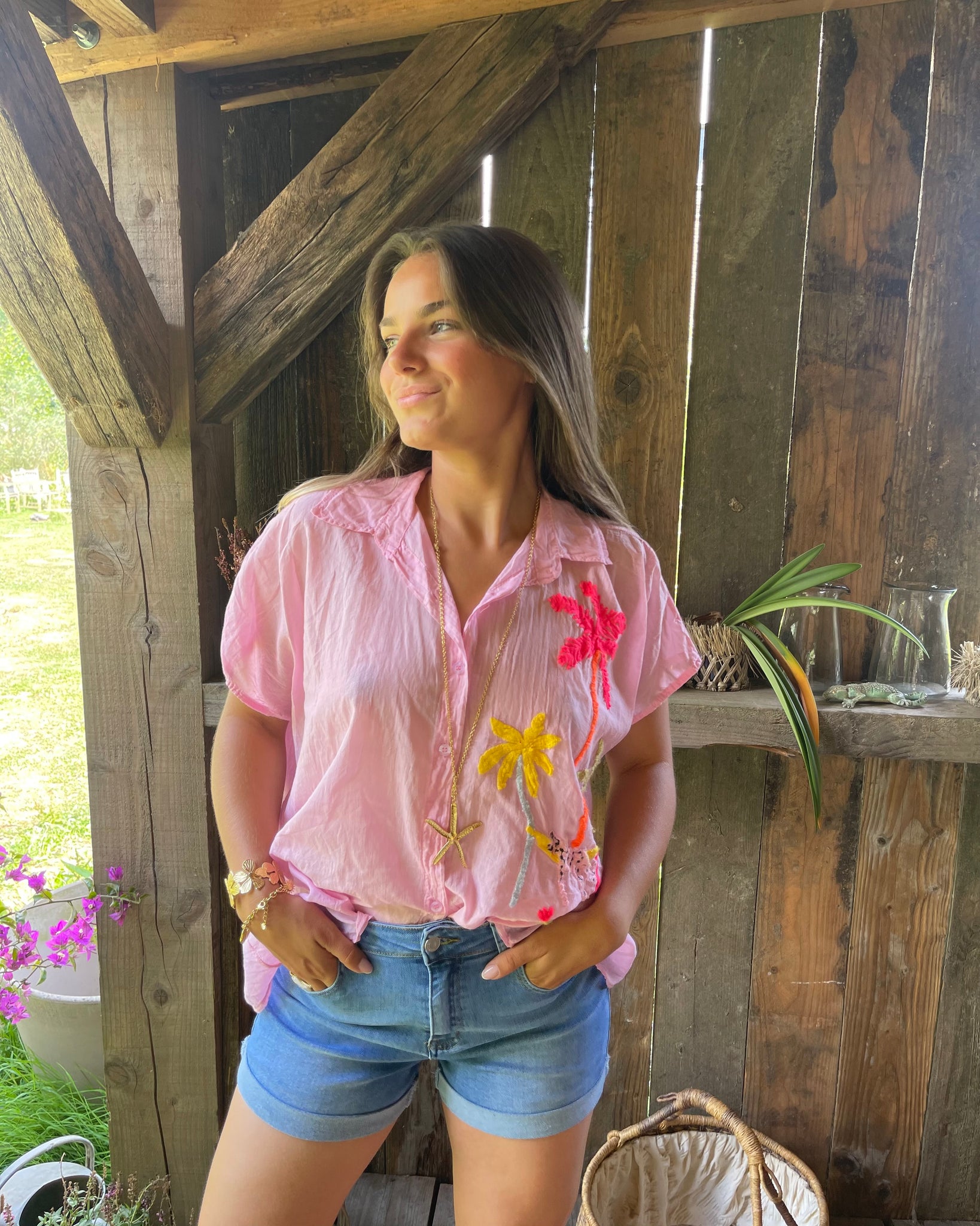 Chemisier rose - EDLMA