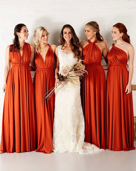 Robe terracotta multipositions - NELLE