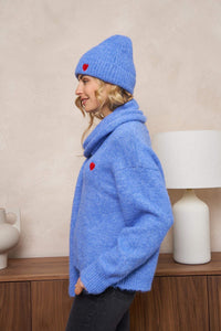 Pull bleu - COEUR