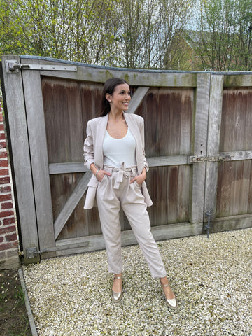 Pantalon beige - SYBILLE