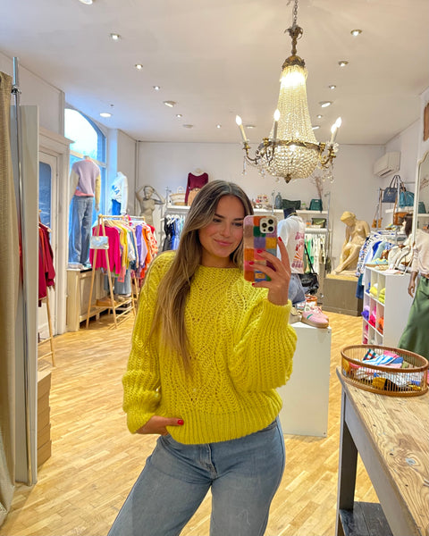 Pull jaune - CATHY