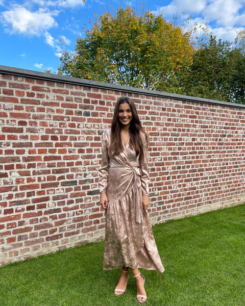 Robe beige - NORA