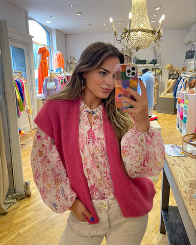 Chemisier rose - CARMEN
