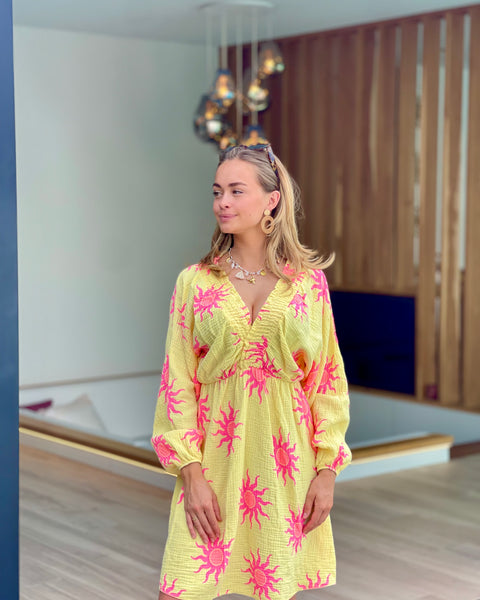 Robe jaune soleil - CASTI