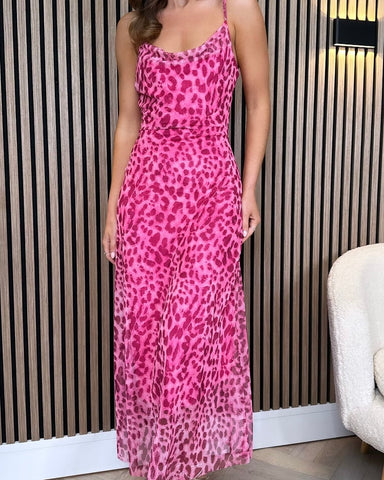 Robe rose - LÉOPARD