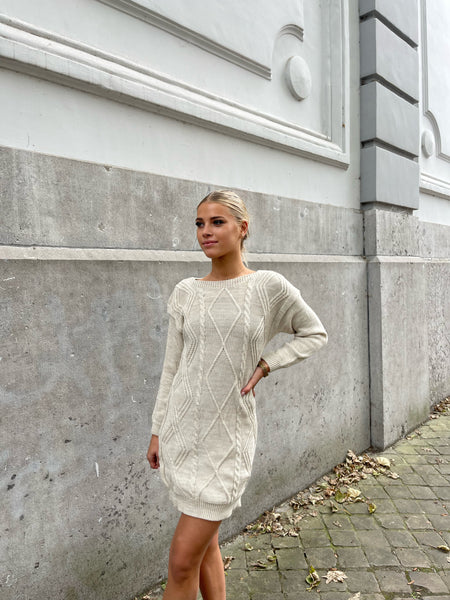 Robe pull beige - VIC