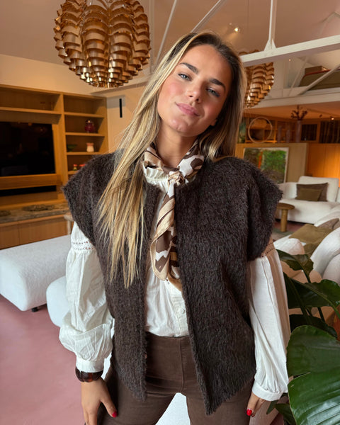 Veste chocolat - CASSIS