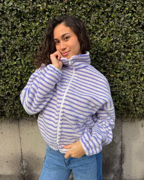Purple vest - FLEECE