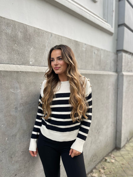 Pull blanc - MARRIN