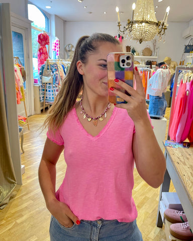 T-shirt rose - MAYA