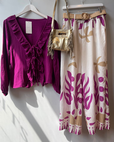 Haut mauve - NOEUD
