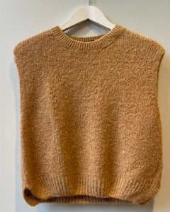 Pull sans manches camel - RORY