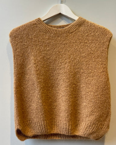 Pull sans manches camel - RORY