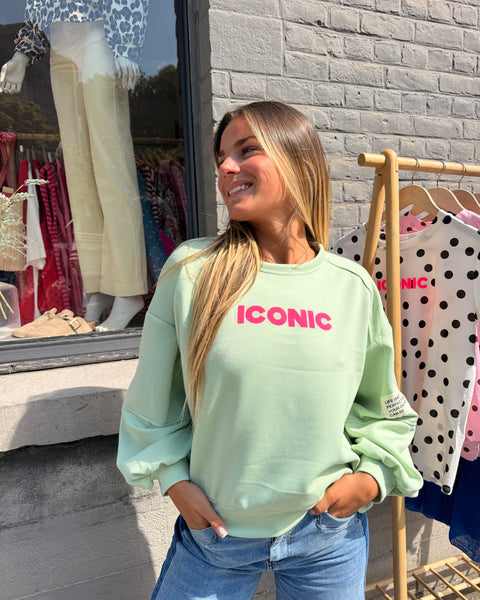 Sweat vert - ICONIC