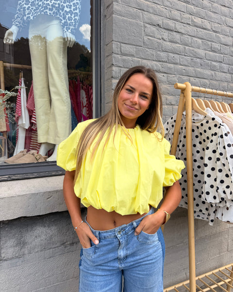 Blouse jaune - ELLA
