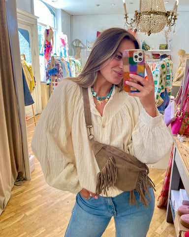 Banane taupe  - FRANGES